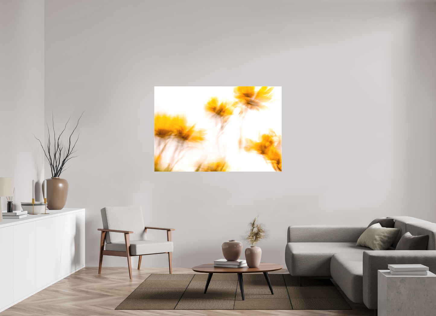 60 x 40″, Matte Canvas on Stretcher Frame Touching the Wind