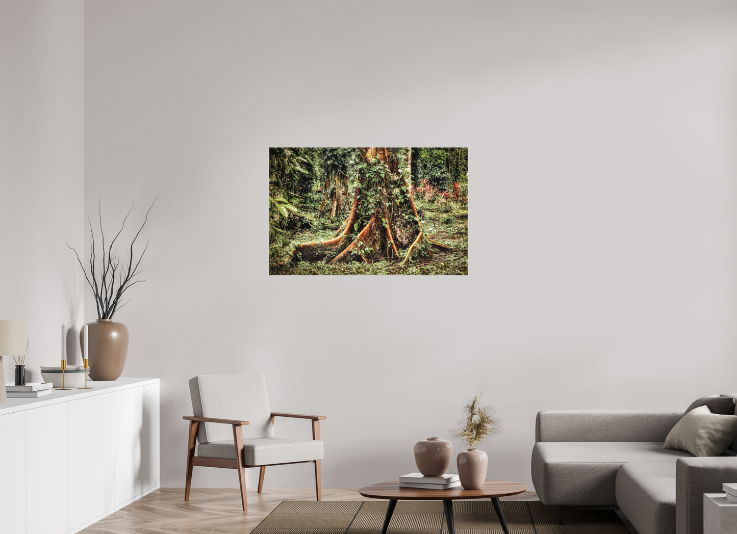 43.7 x 28″, Matte Canvas on Stretcher Frame Costa Rica