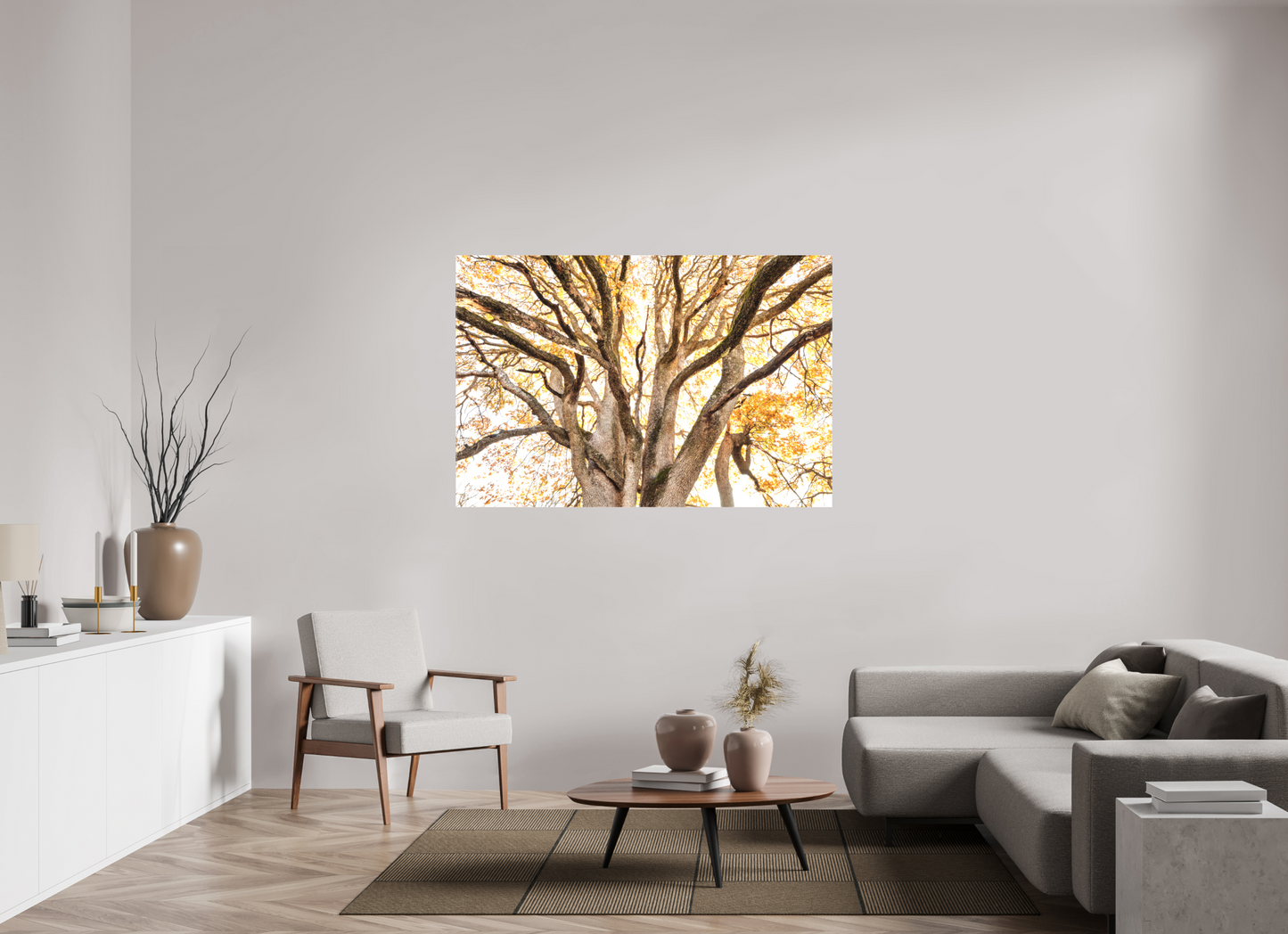 60 x 40″, Matte Canvas on Stretcher Frame Bathed in Light