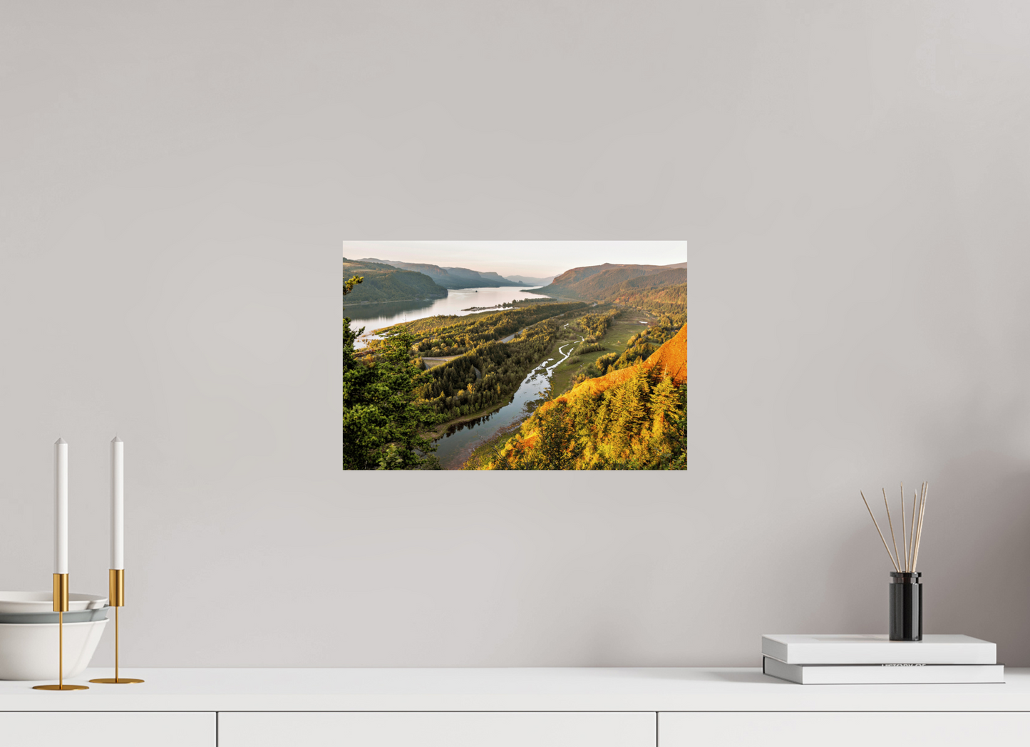 15 x 10″, Fine Art Print The Gorge Landscape