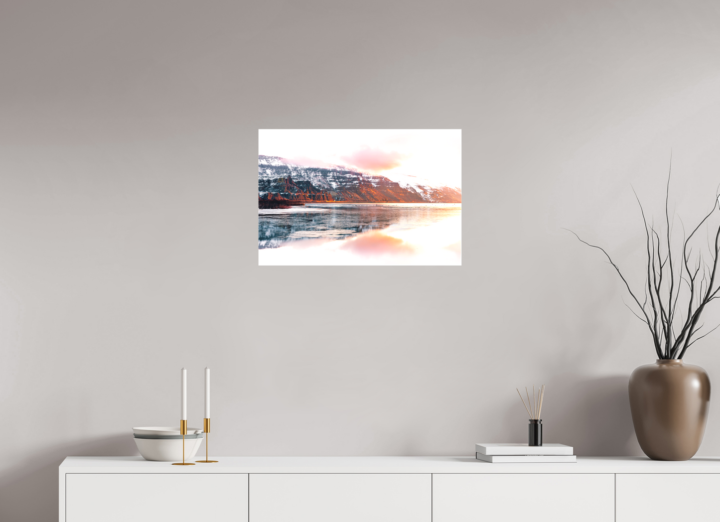 24 x 16″, Matte Canvas on Stretcher Frame Early Winter