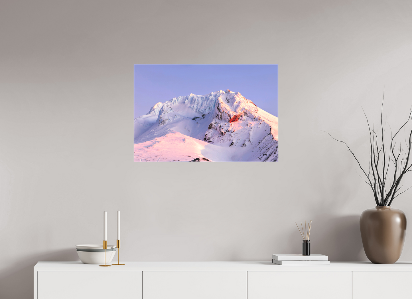30 x 20″, Matte Canvas on Stretcher Frame Mount Hood