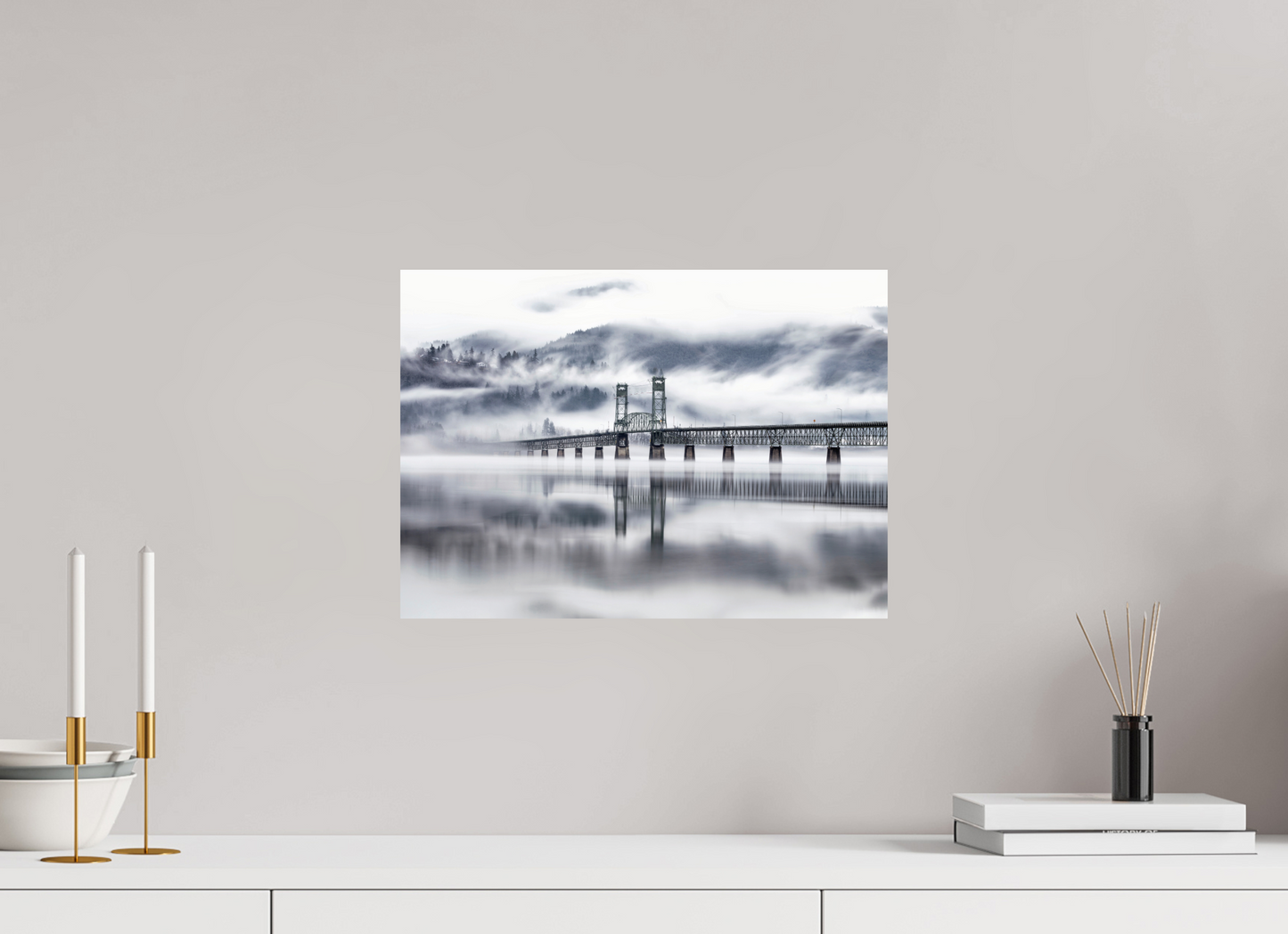 16.8 x 12″, CromaLux Surrendering to Fog