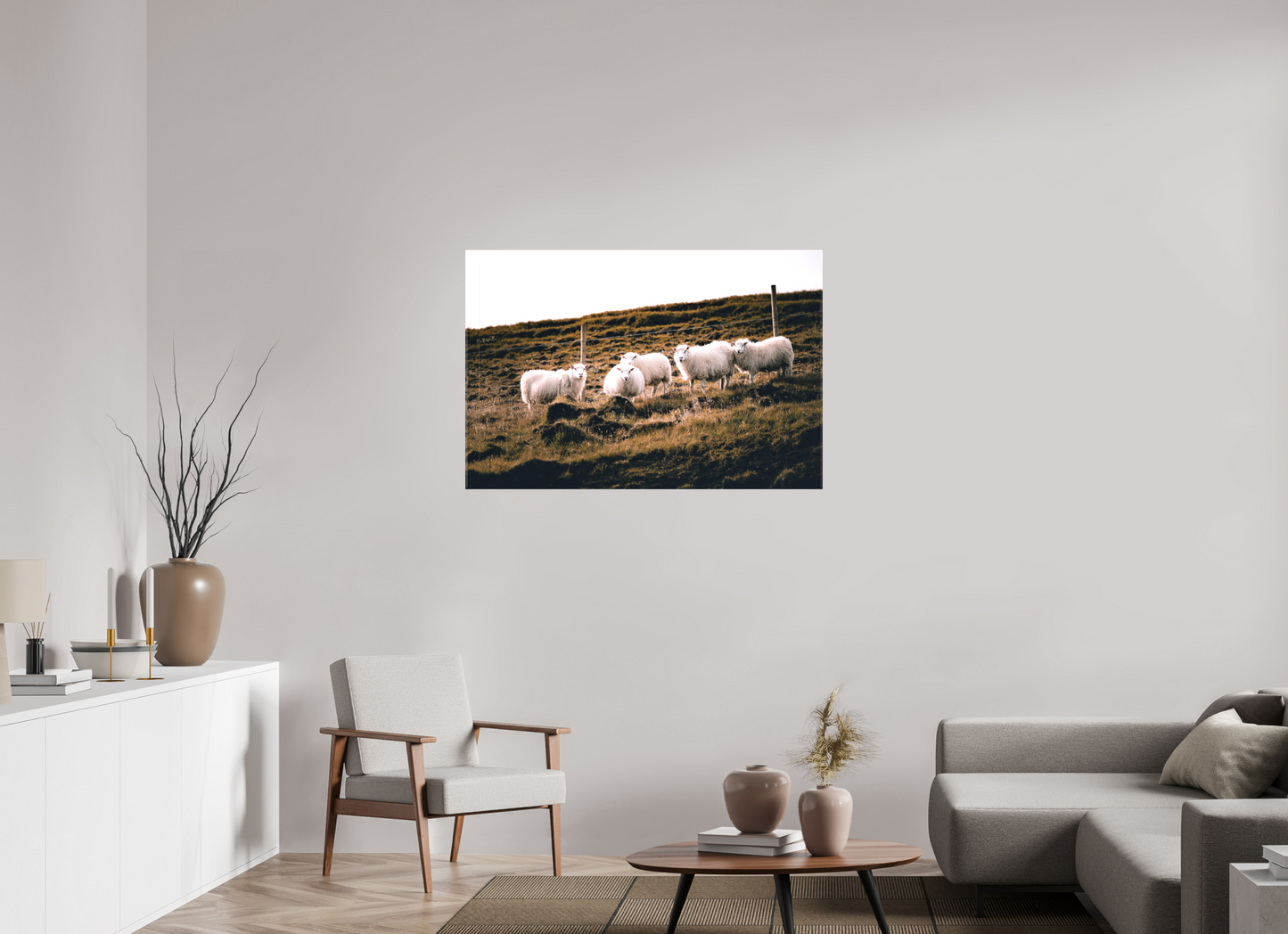 45 x 30″, Matte Canvas on Stretcher Frame Icelandic Charm