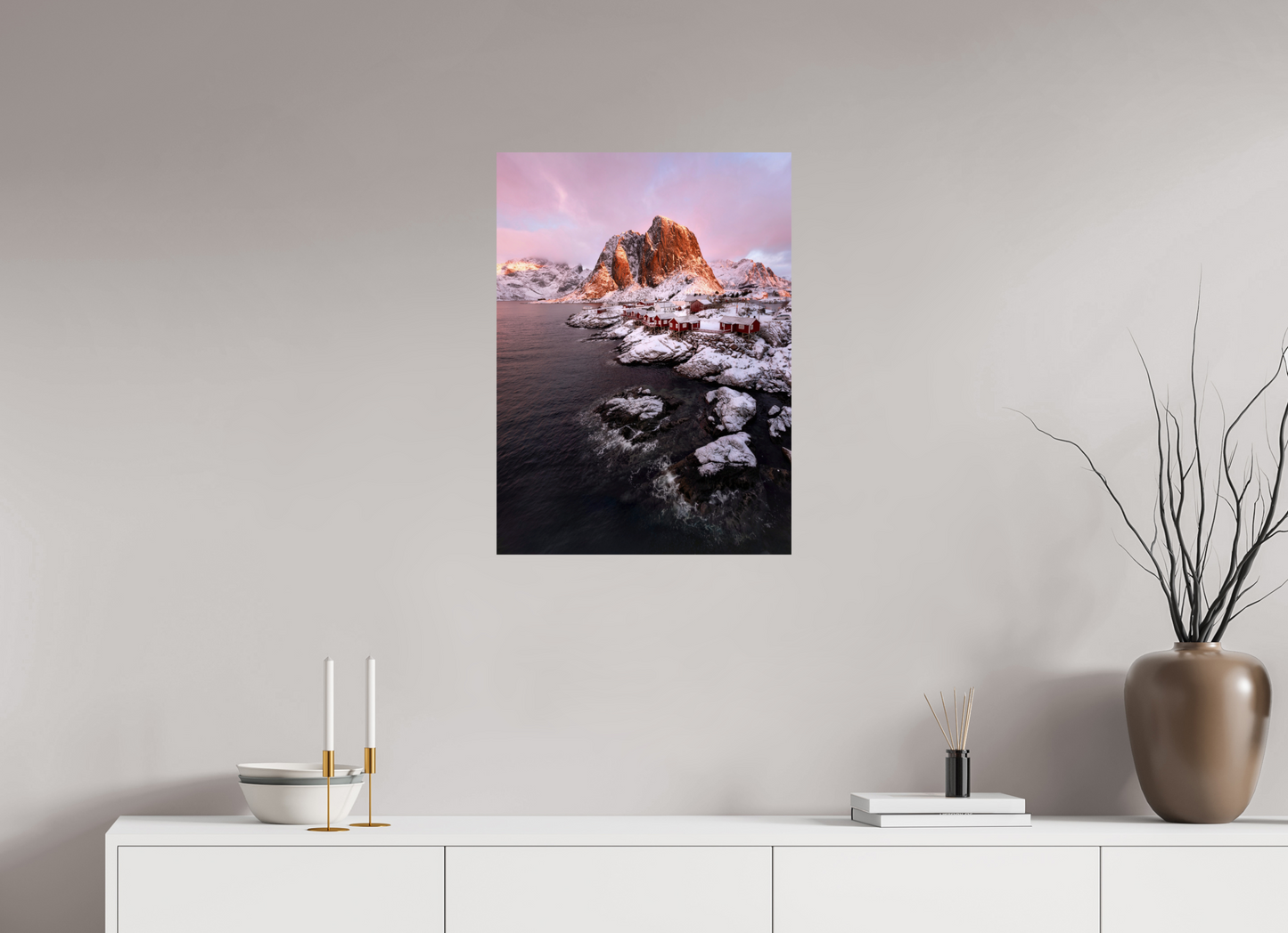 20 x 27.3″, Fine Art Print Hamnøy Norway