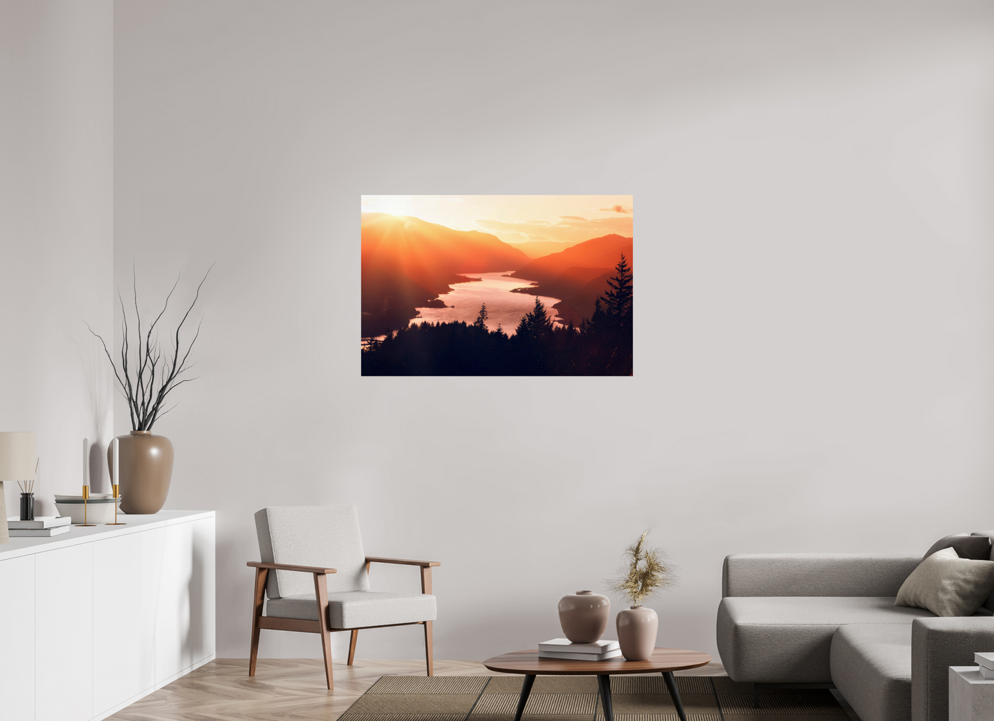 45 x 30″, Fine Art Print Dreams of the Columbia River Gorge