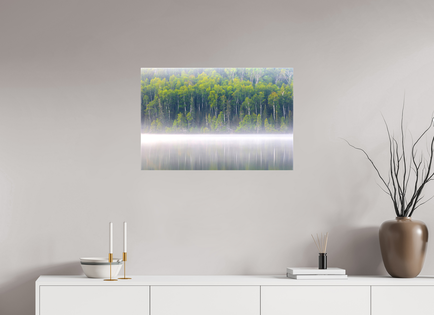 30 x 20″, Matte Canvas on Stretcher Frame Serene Reflections