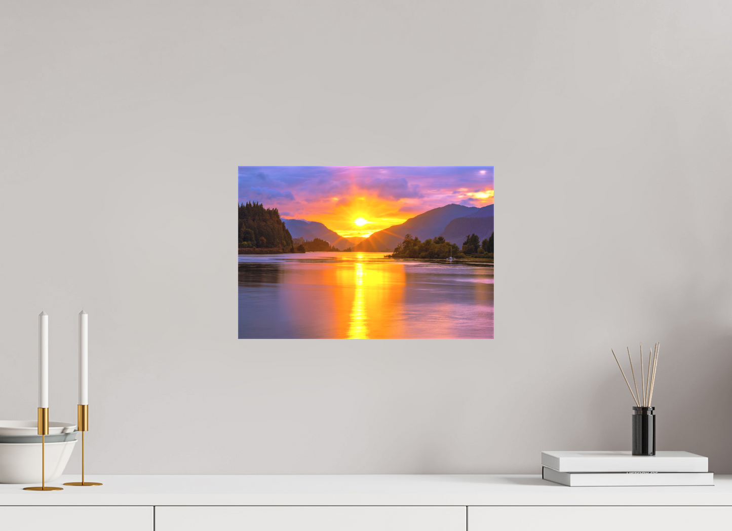 15 x 10″, Matte Canvas on Stretcher Frame The Moment of Alignment