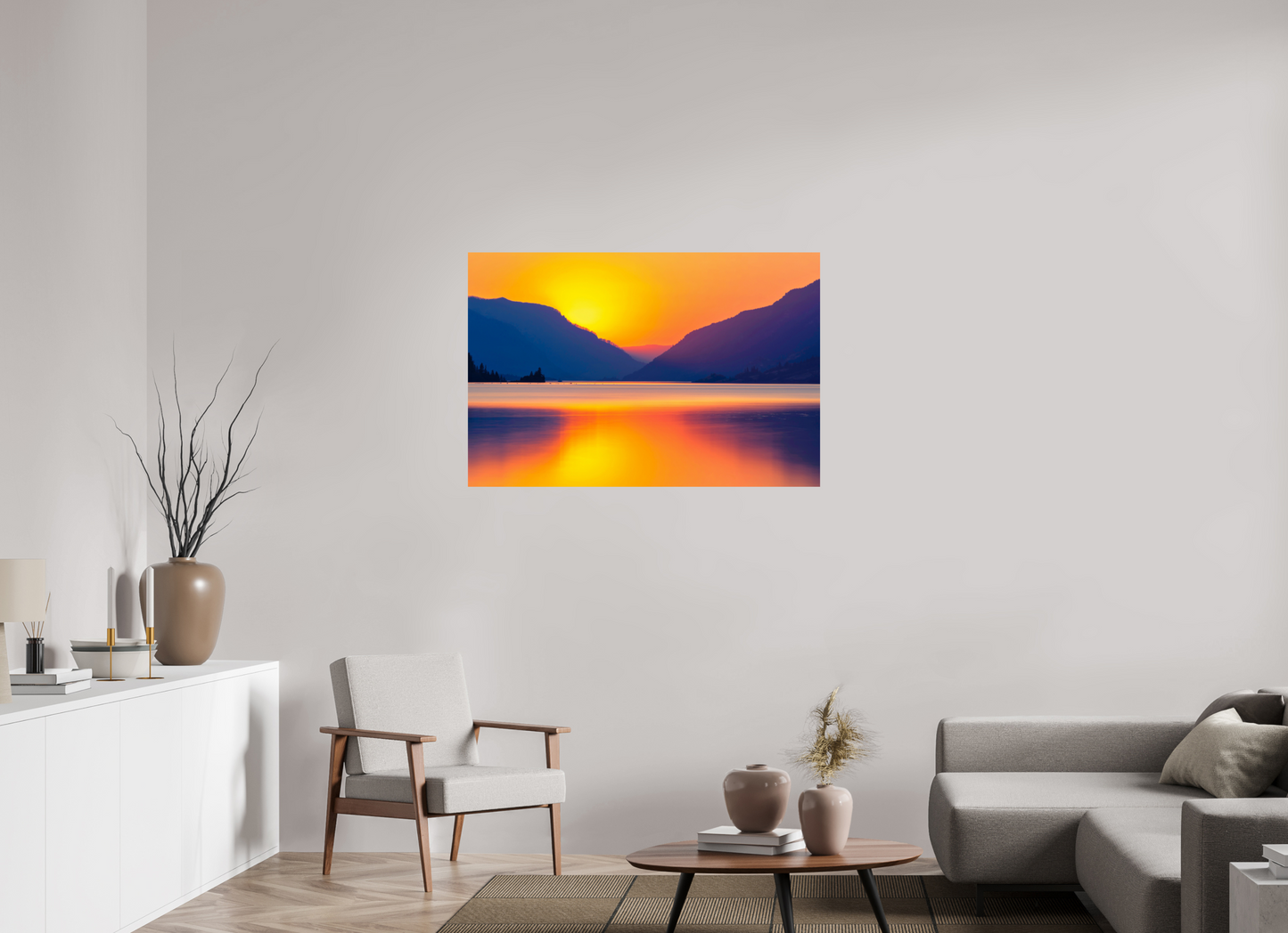 45 x 30″, Fine Art Print Happy Vibes