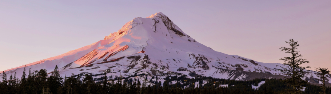 Main image Mount Hood in Ember Light