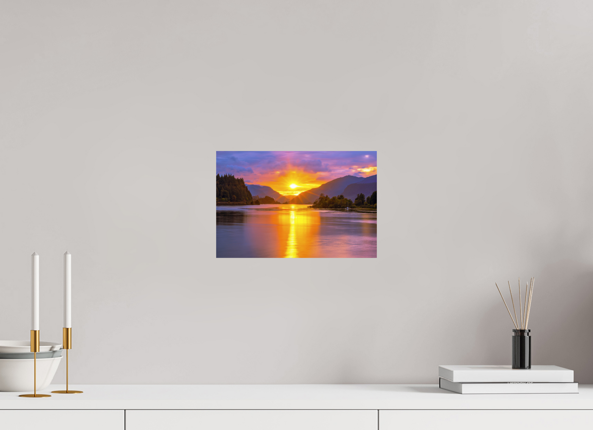 12 x 8″, ChromaLuxe HD Metal Print The Moment of Alignment