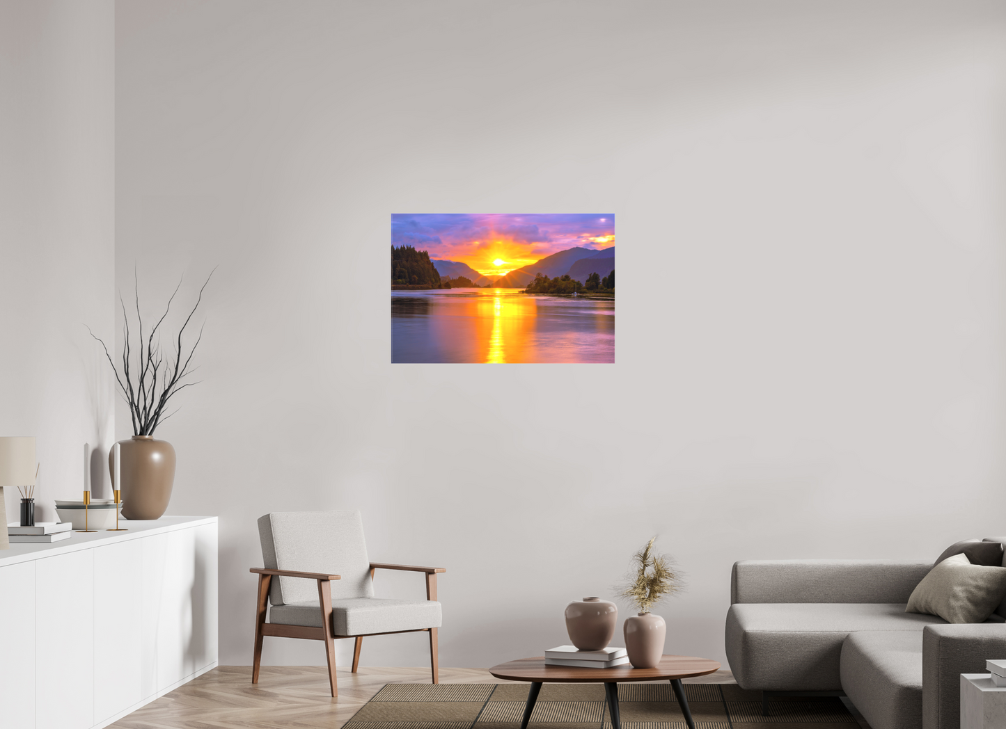 36 x 24″, Matte Canvas on Stretcher Frame The Moment of Alignment
