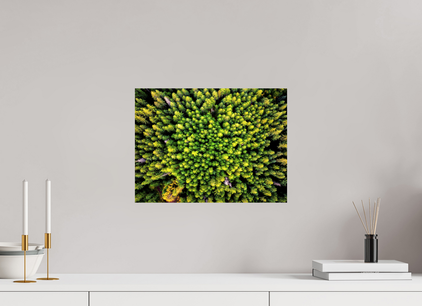 16 x 12″, ChromaLuxe HD Metal Print Post Canyon