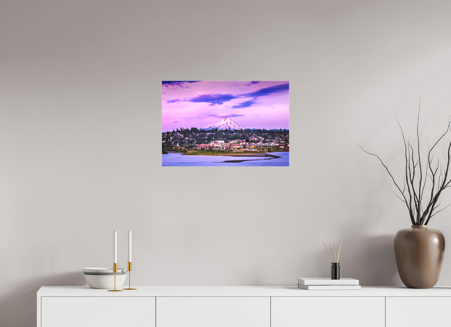 24 x 16″, Matte Canvas on Stretcher Frame Hood River Paradise