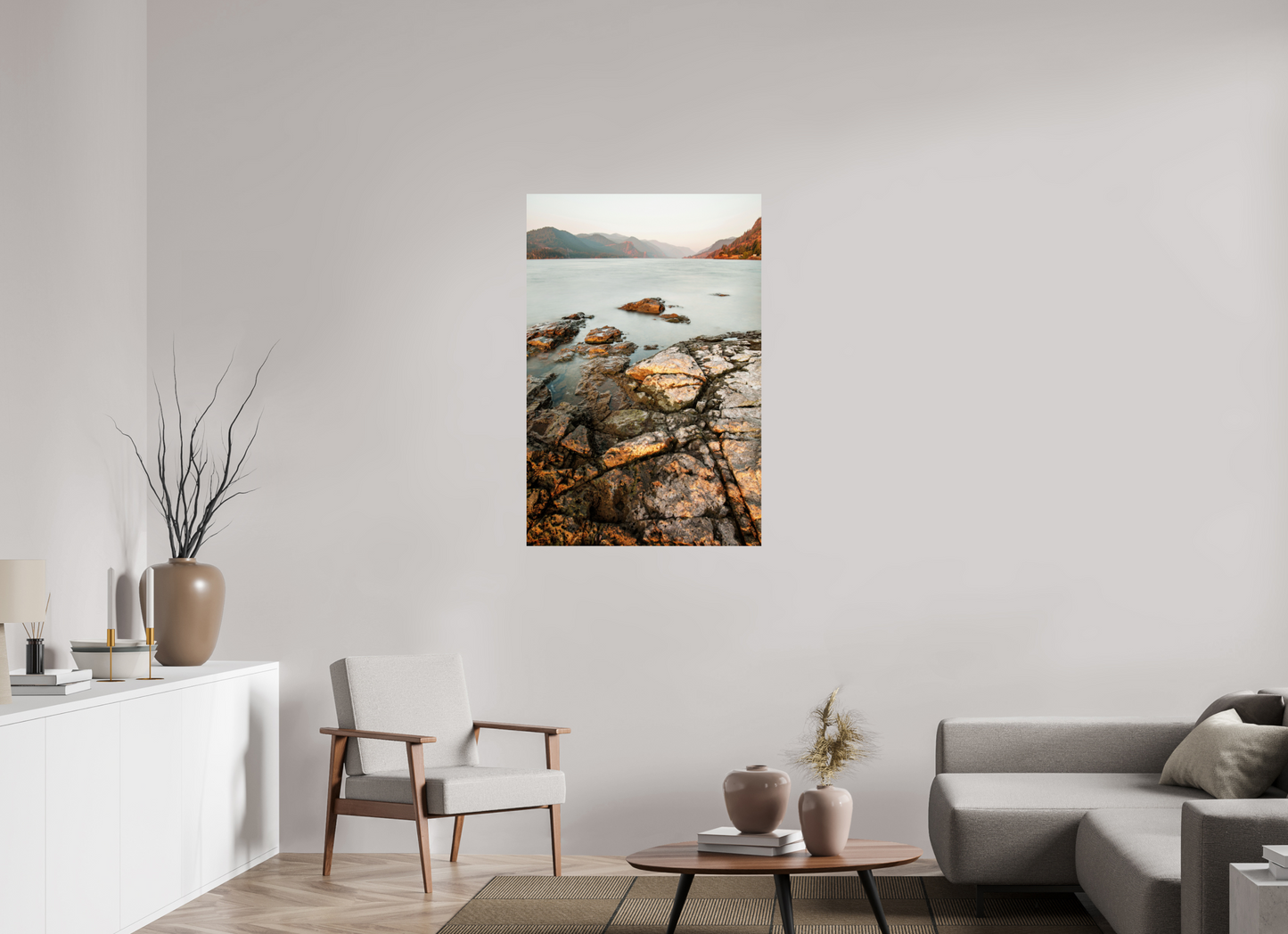 30 x 45″, Fine Art Print Hatchery Views