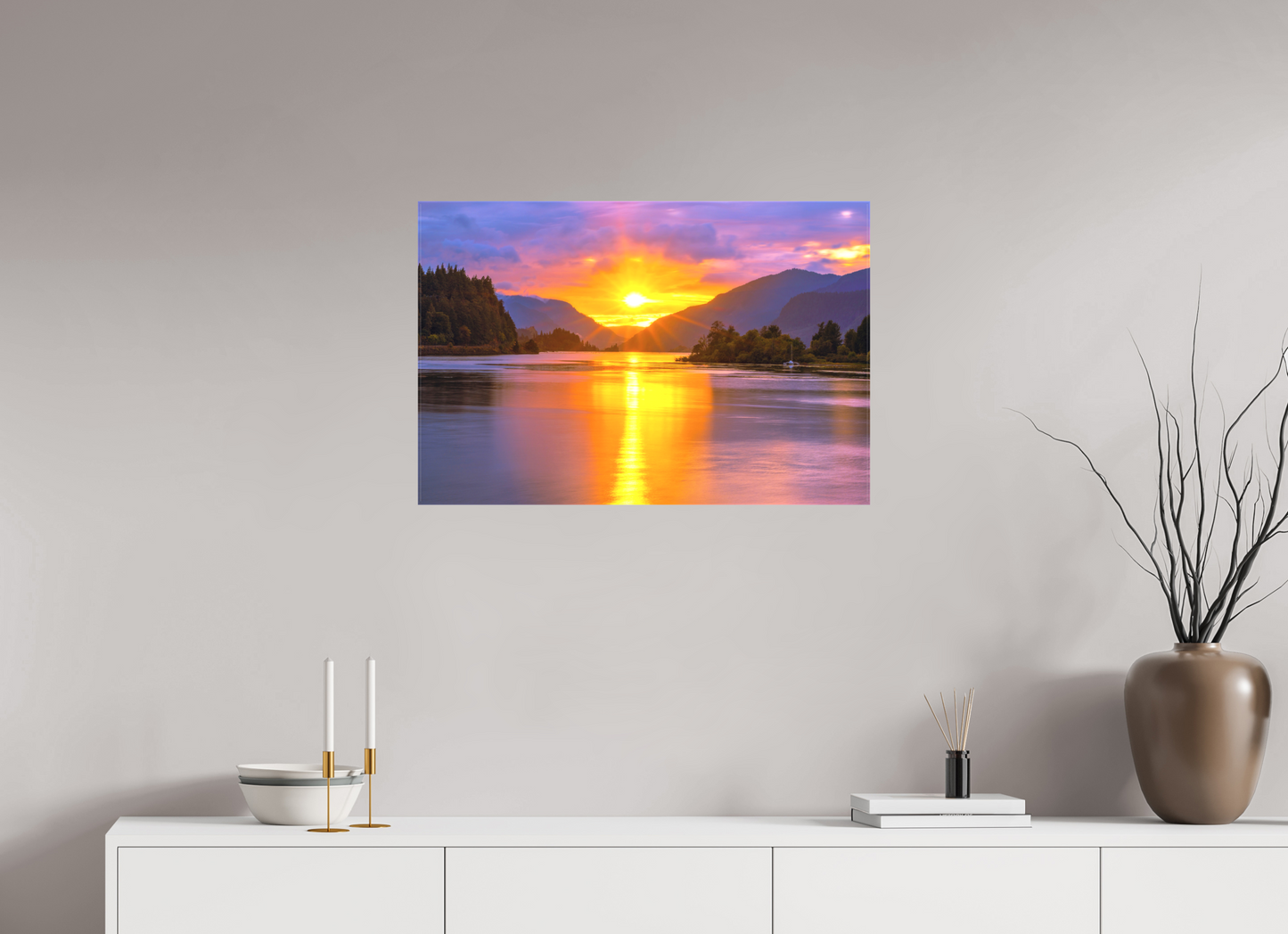 30 x 20″, Matte Canvas on Stretcher Frame The Moment of Alignment