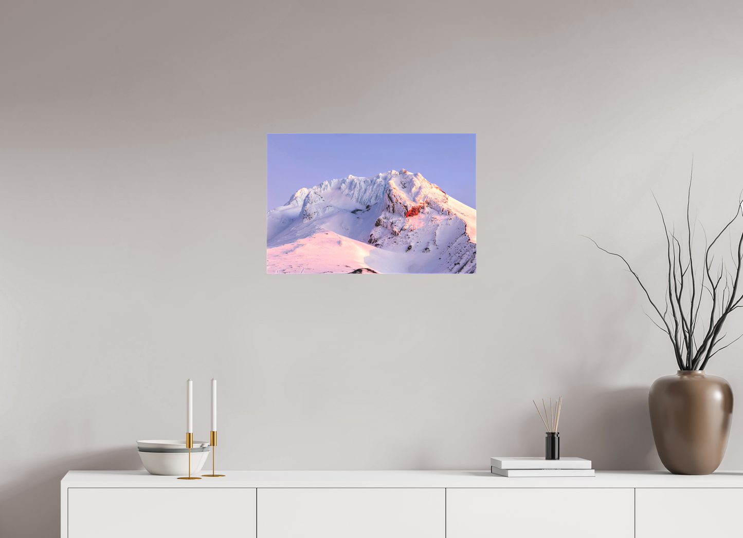24 x 16″, Matte Canvas on Stretcher Frame Mount Hood