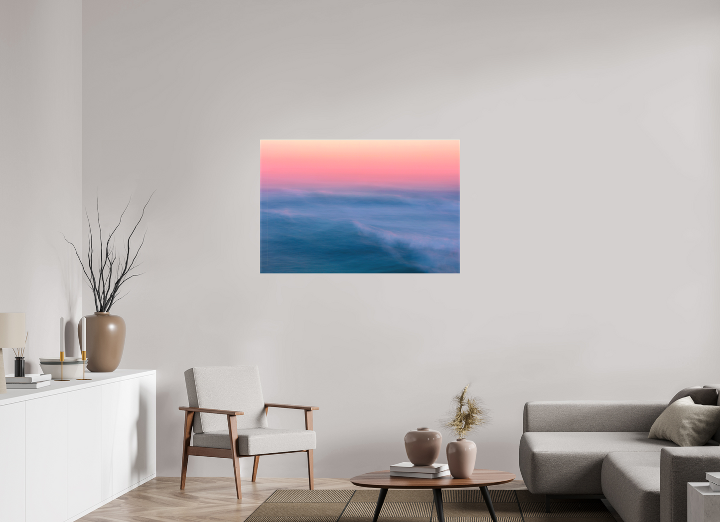 45 x 30″, Matte Canvas on Stretcher Frame Unfolding Strength