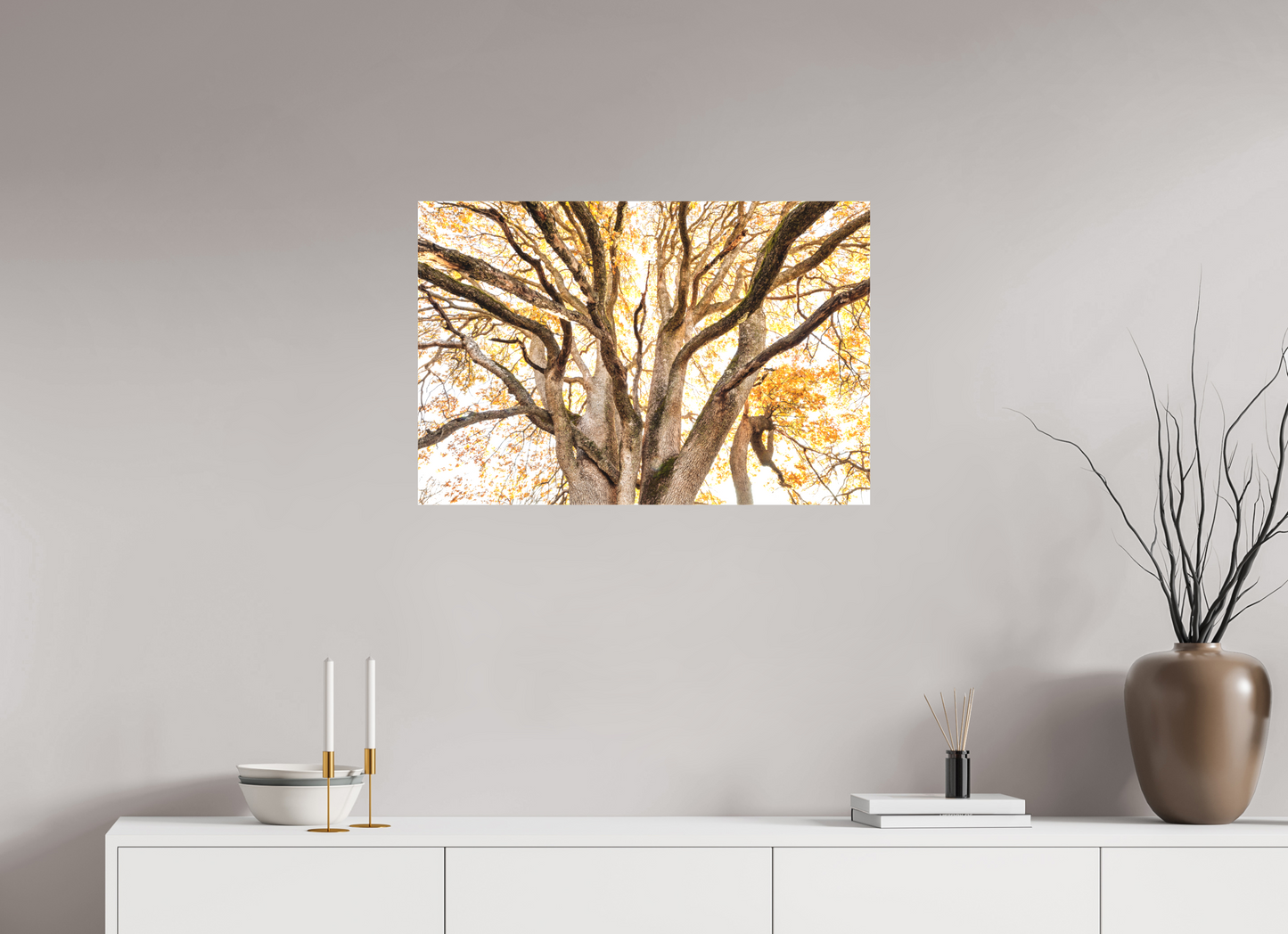 30 x 20″, Matte Canvas on Stretcher Frame Bathed in Light