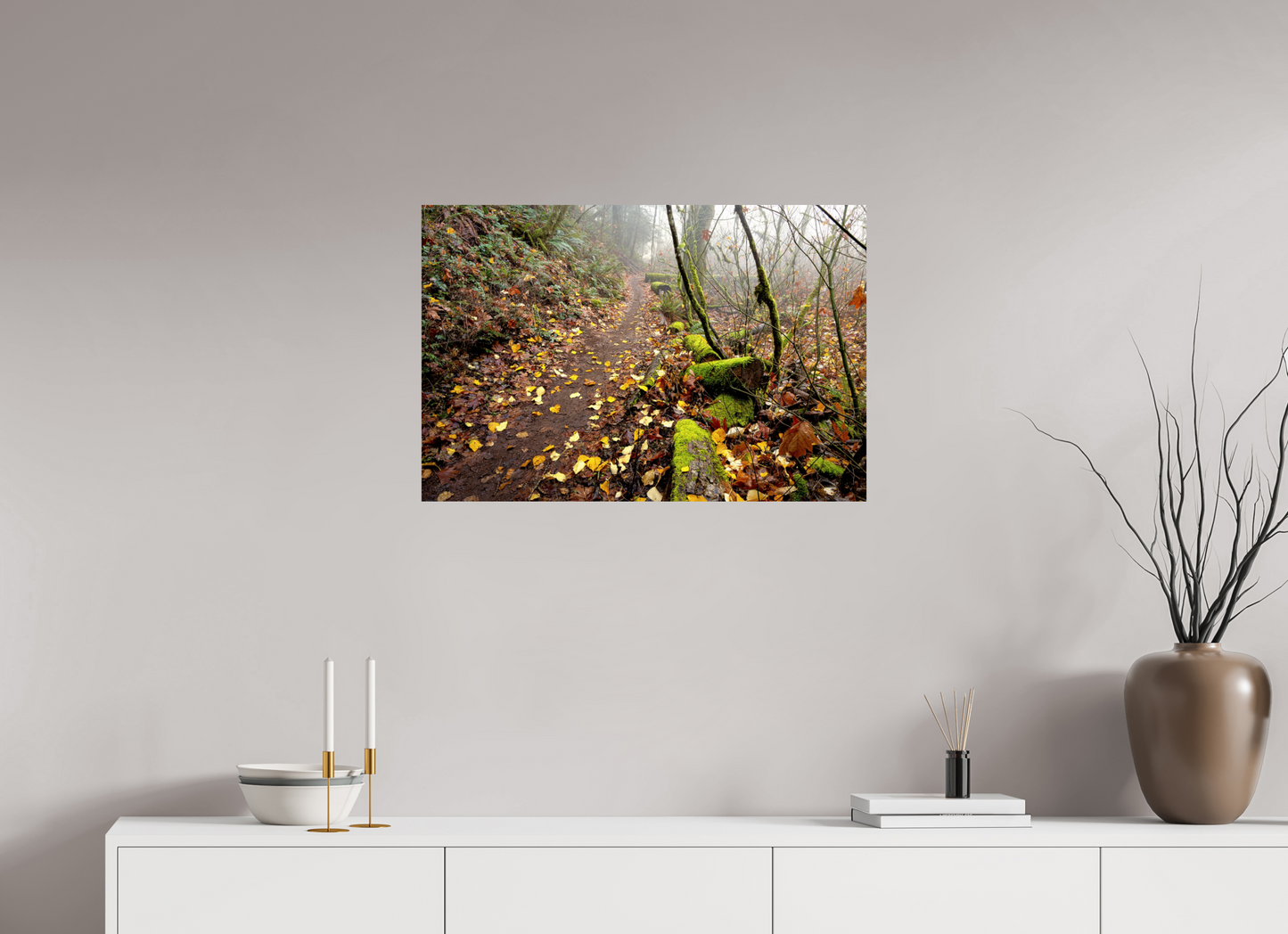 30 x 20″, ChromaLuxe HD Metal Print Post Canyon