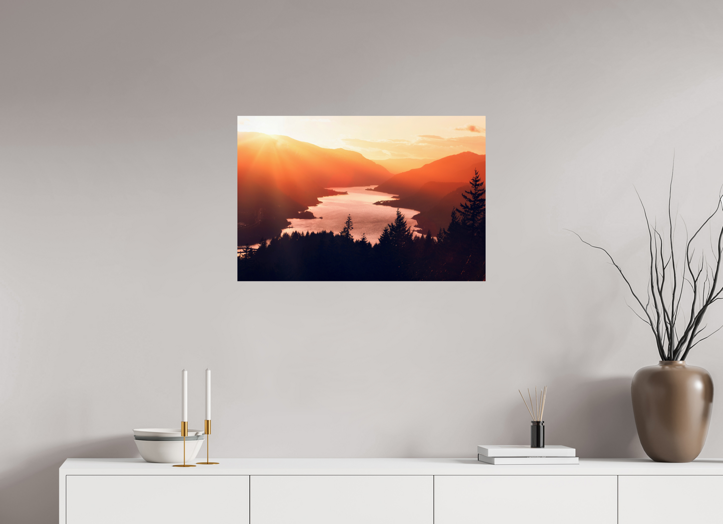 30 x 20″, Fine Art Print Dreams of the Columbia River Gorge