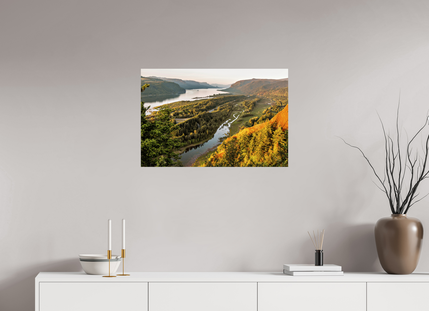 30 x 20″, Fine Art Print The Gorge Landscape