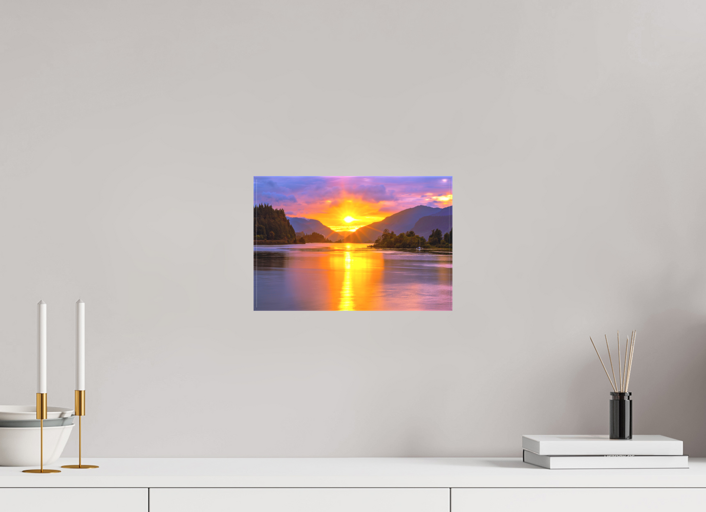 12 x 8″, Matte Canvas on Stretcher Frame The Moment of Alignment