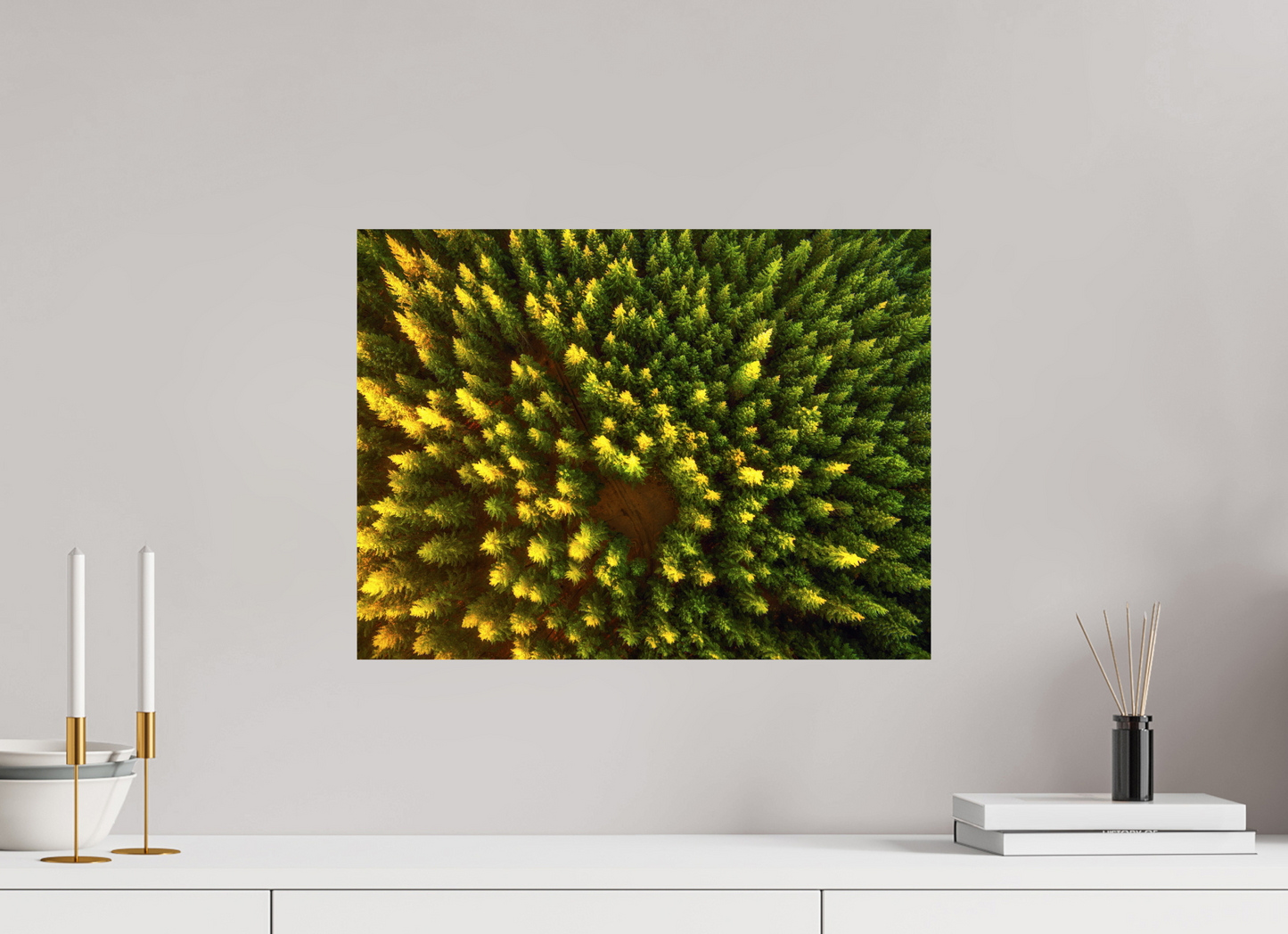 20 x 15″, Fine Art Print The Heart of Post Canyon