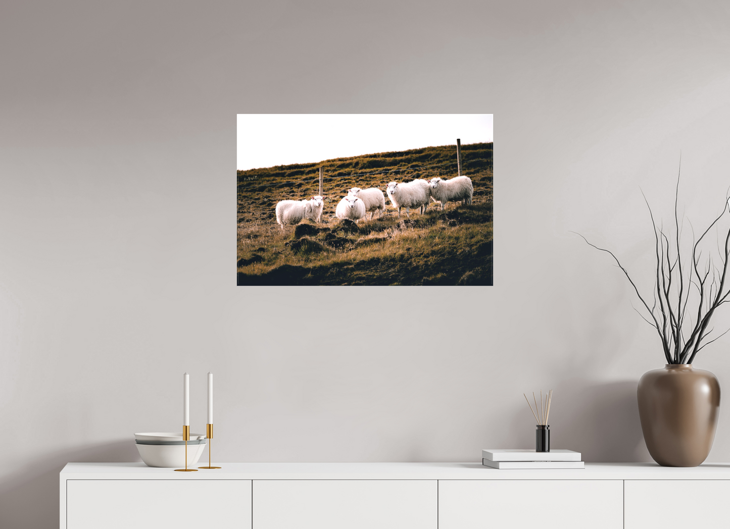 30 x 20″, Matte Canvas on Stretcher Frame Icelandic Charm