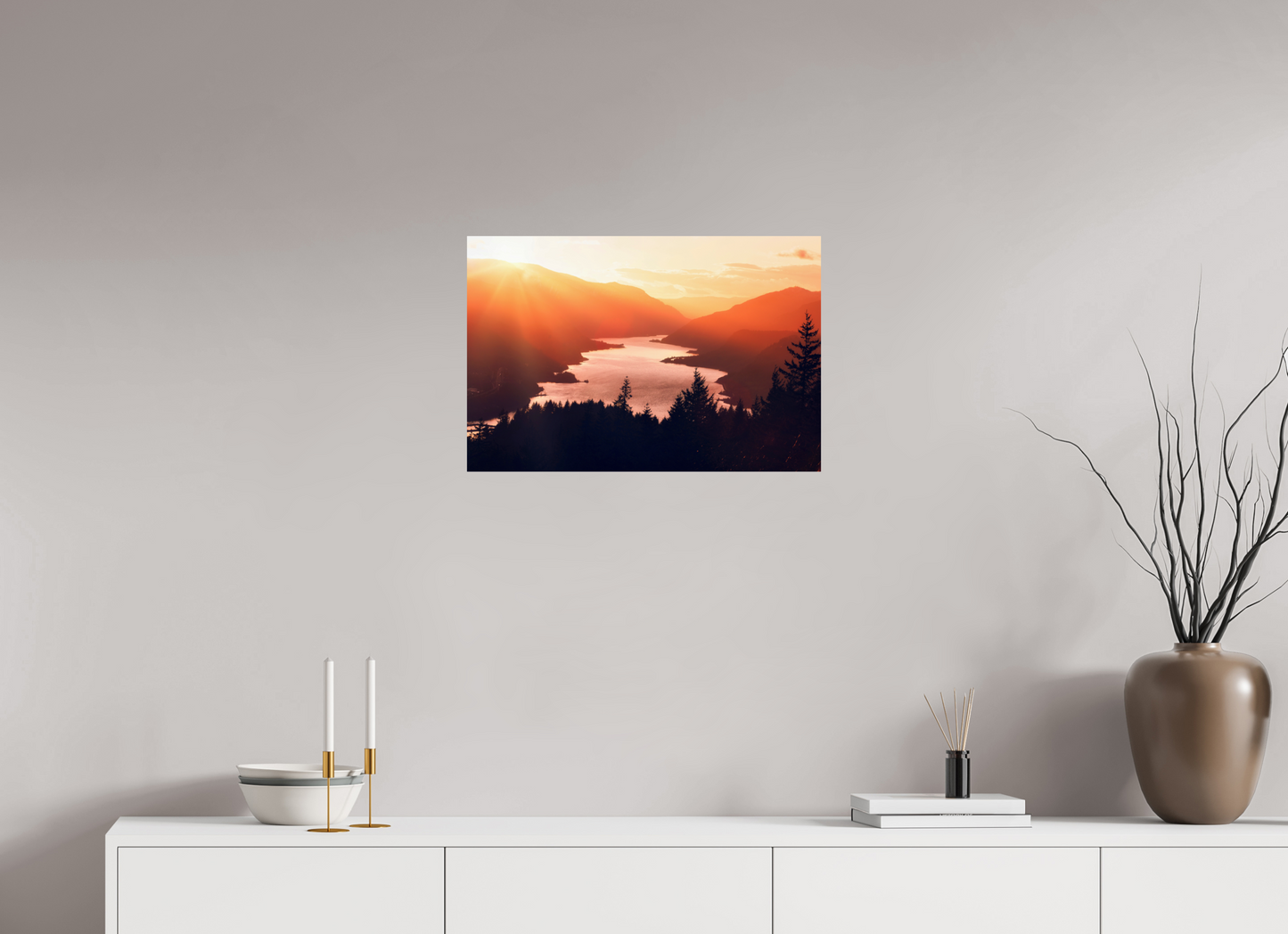 24 x 16″, Fine Art Print Dreams of the Columbia River Gorge