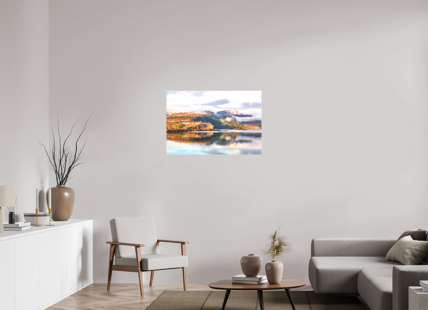 36 x 24″, Matte Canvas on Stretcher Frame Drifting Fog