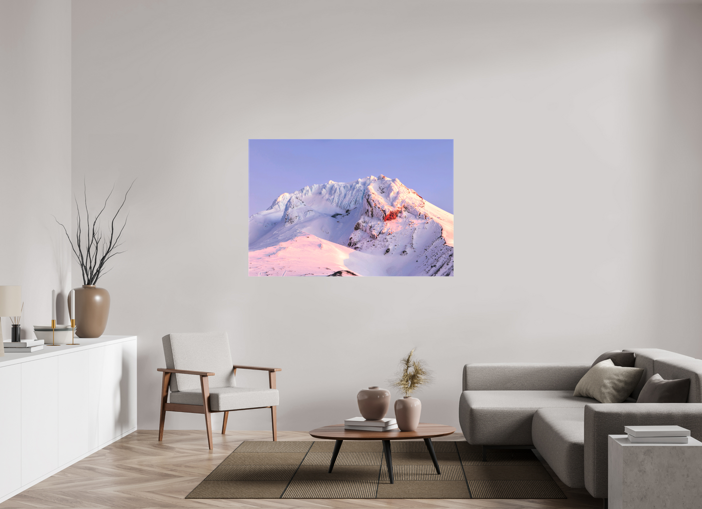 60 x 40″, Matte Canvas on Stretcher Frame Mount Hood
