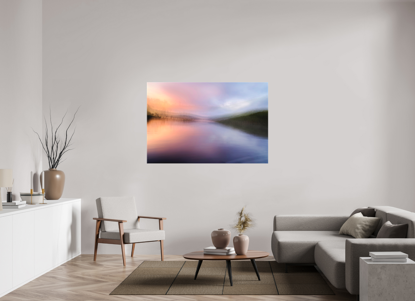 60 x 40″, Matte Canvas on Stretcher Frame rr