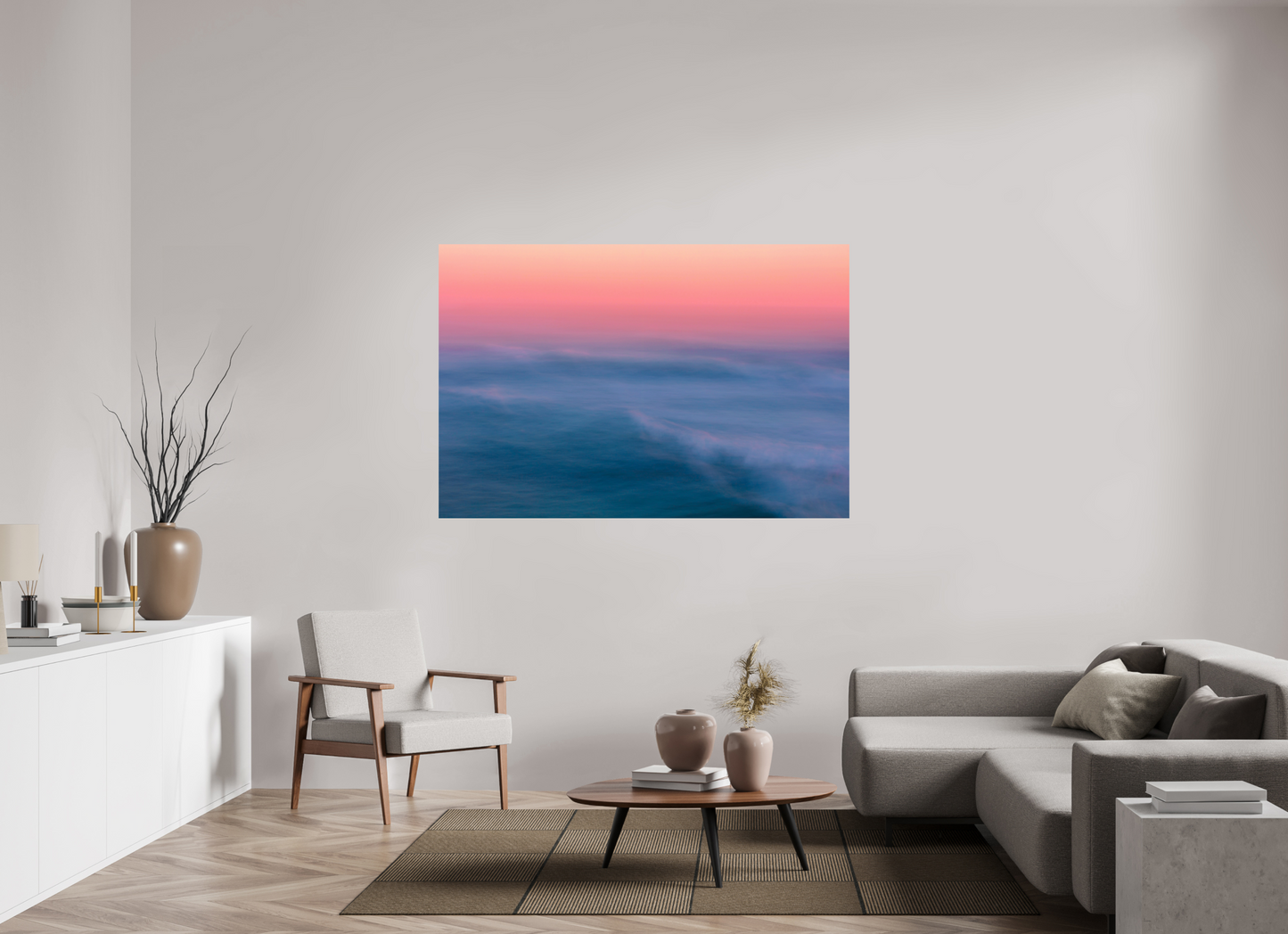 66 x 44″, ChromaLuxe HD Metal Print Unfolding Strength