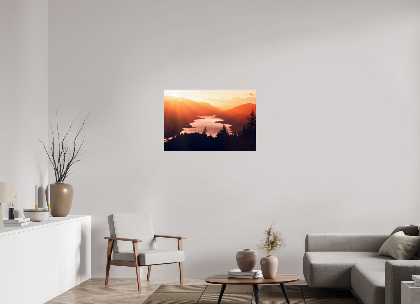 36 x 24″, ChromaLuxe HD Metal Print Dreams of the Columbia River Gorge