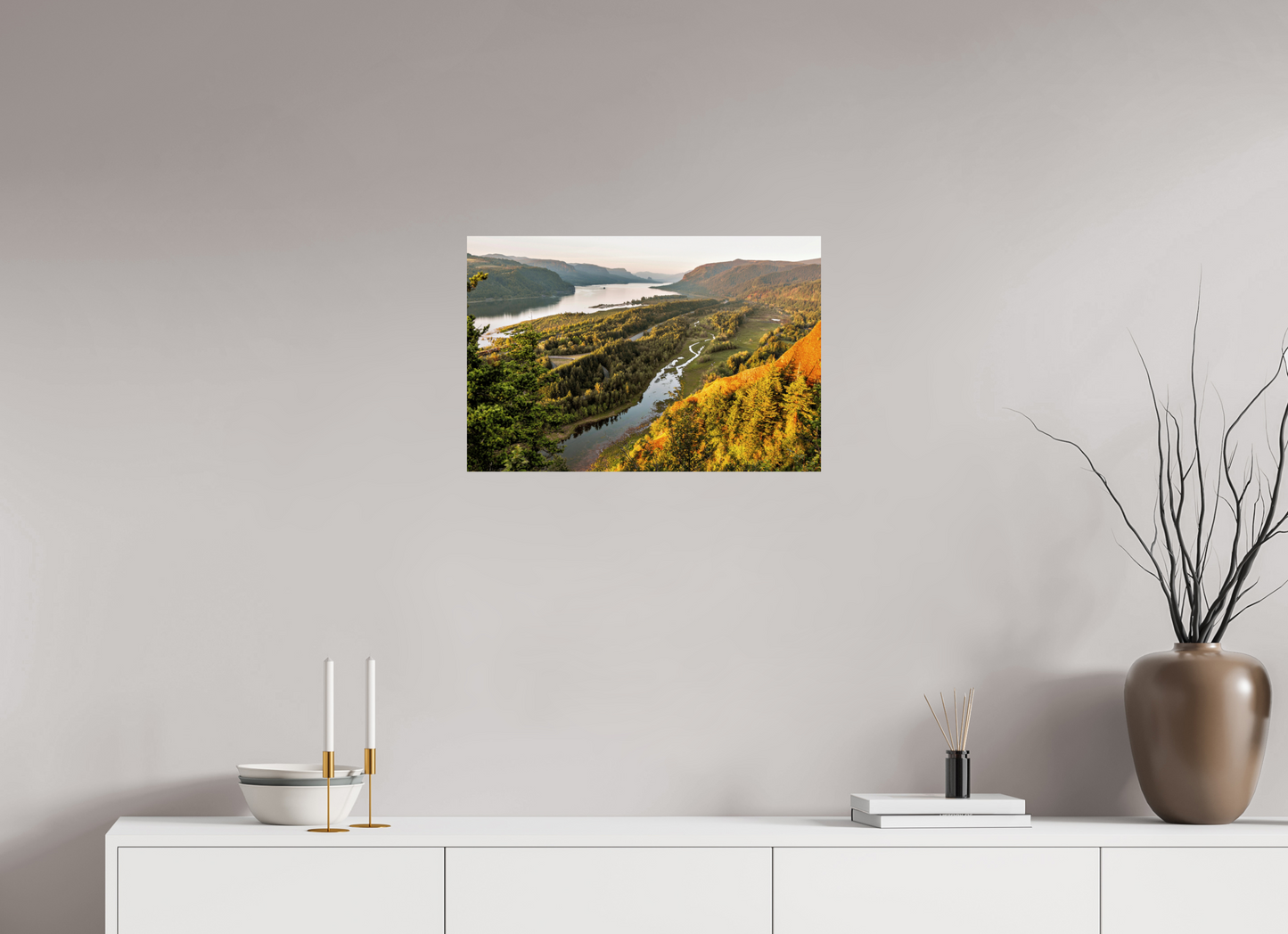 24 x 16″, Fine Art Print The Gorge Landscape