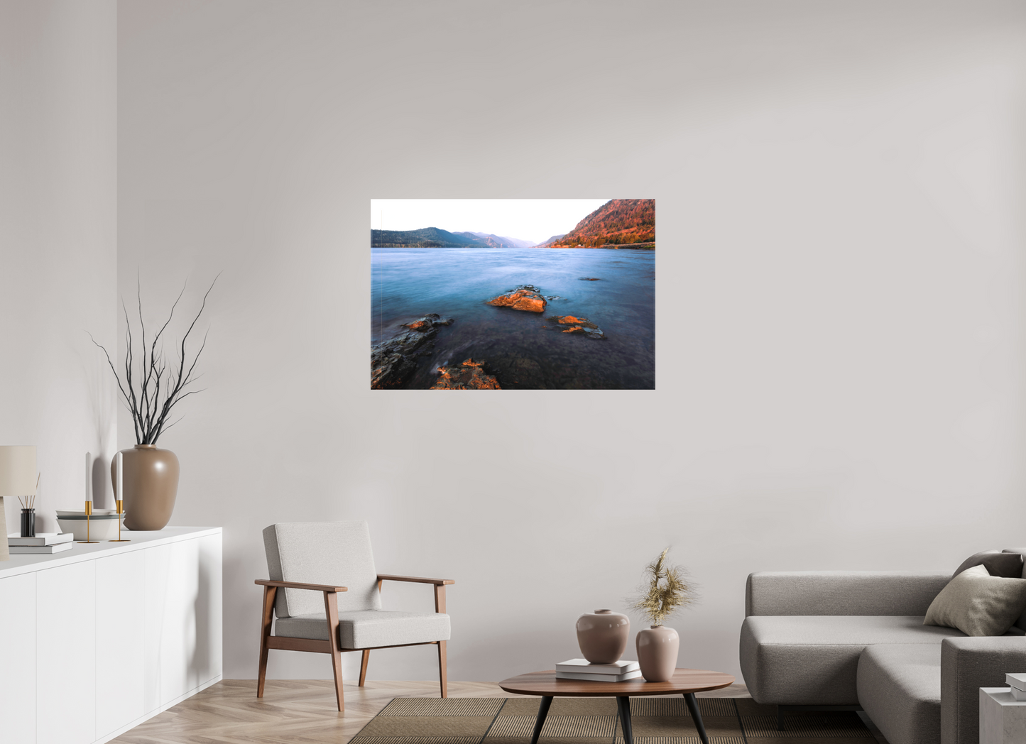 45 x 30″, Matte Canvas on Stretcher Frame u