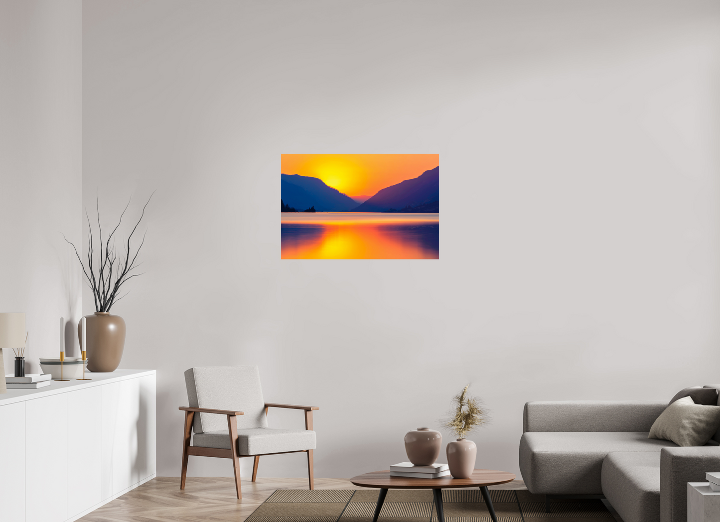 36 x 24″, ChromaLuxe HD Metal Print Happy Vibes