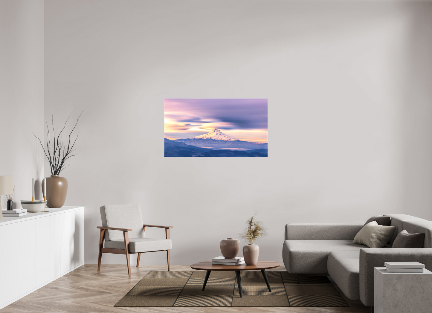49 x 27.6″, Matte Canvas on Stretcher Frame Where Time Flows