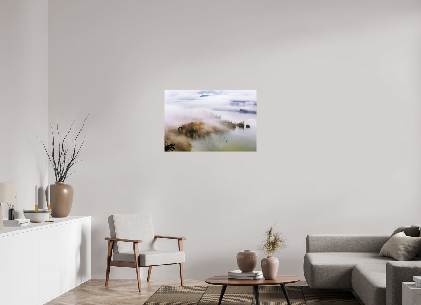 36 x 24″, Fine Art Print Veil of Fog