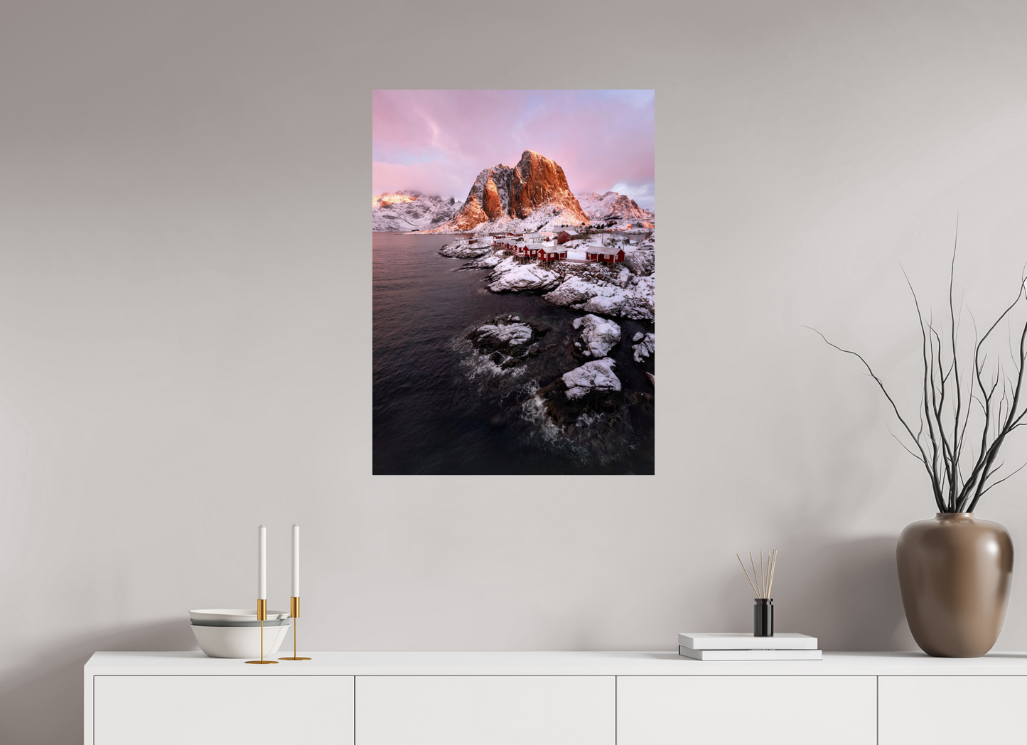 24 x 32.8″, Fine Art Print Hamnøy Norway