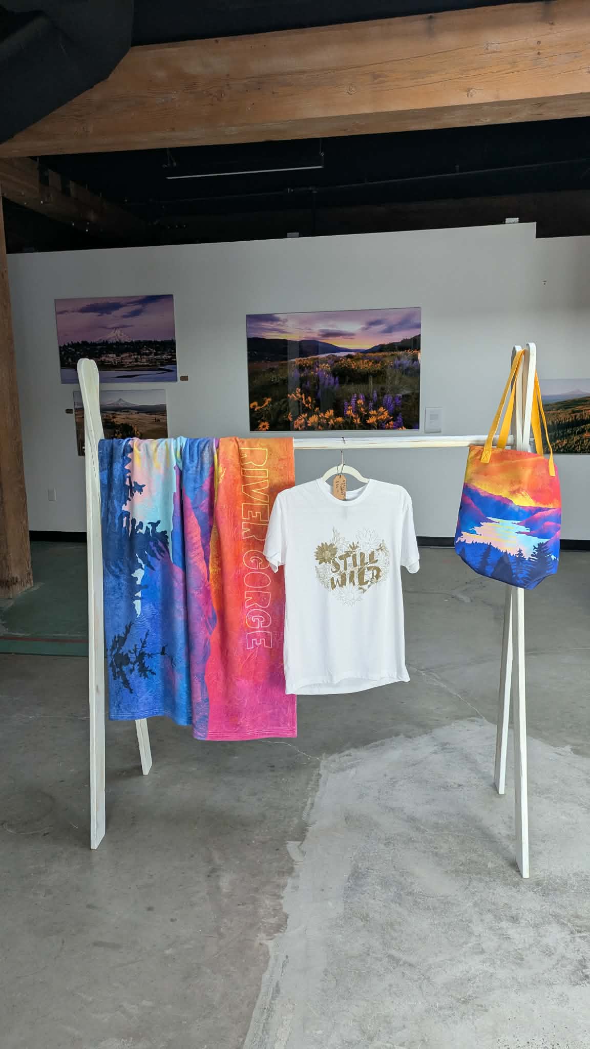 Columbia Gorge Beach Towel — Moments of Magic