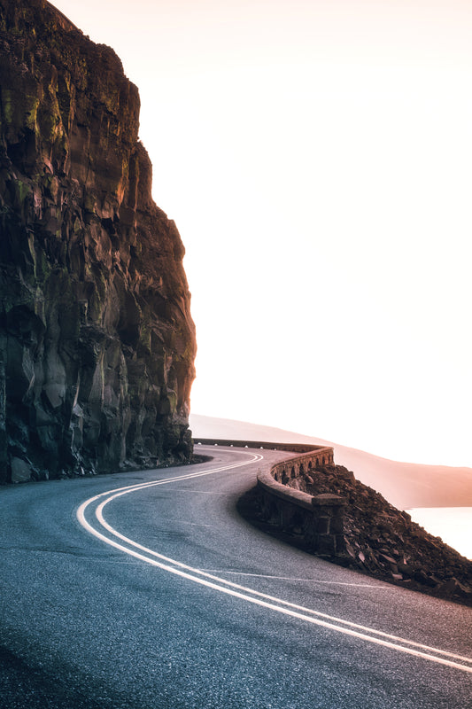 Rowena Crest curves Columbia River Gorge Oregon landscape photography winding road scenic viewpoint print