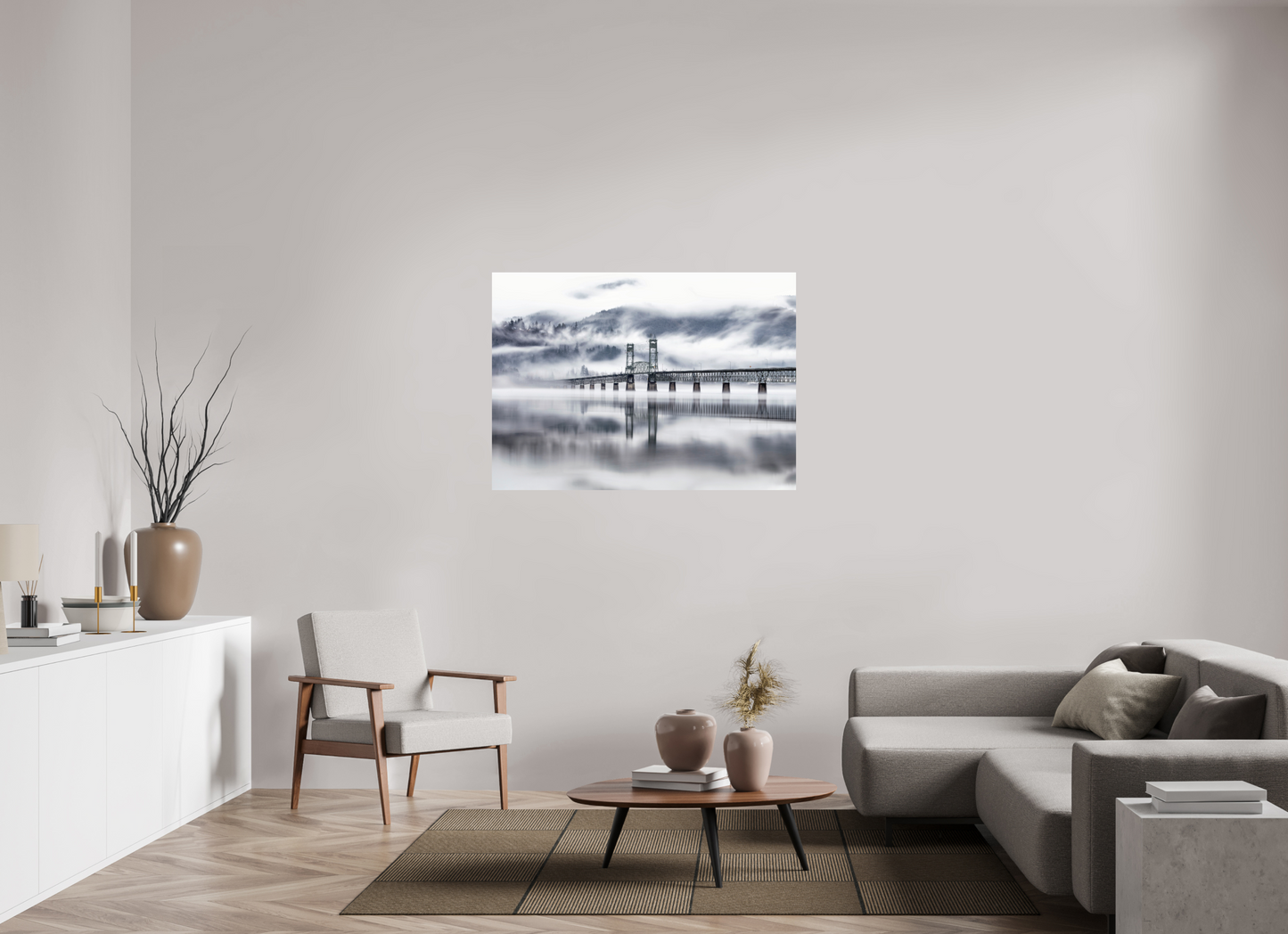 48.9 x 35″, CromaLux Surrendering to Fog
