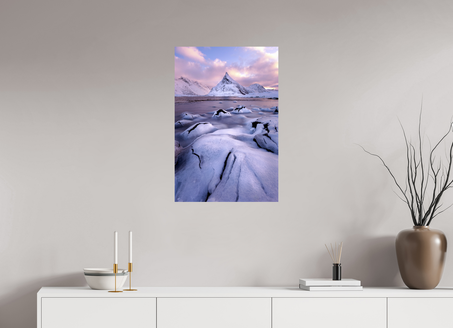 20 x 30″, Fine Art Print Fredvang Bridges