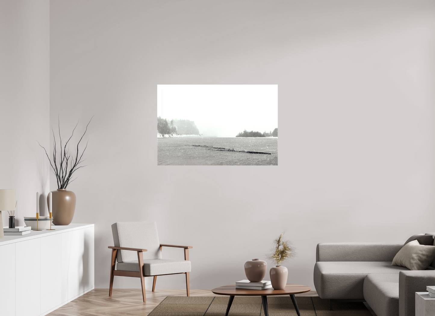 45 x 30″, Matte Canvas on Stretcher Frame Nostalgia