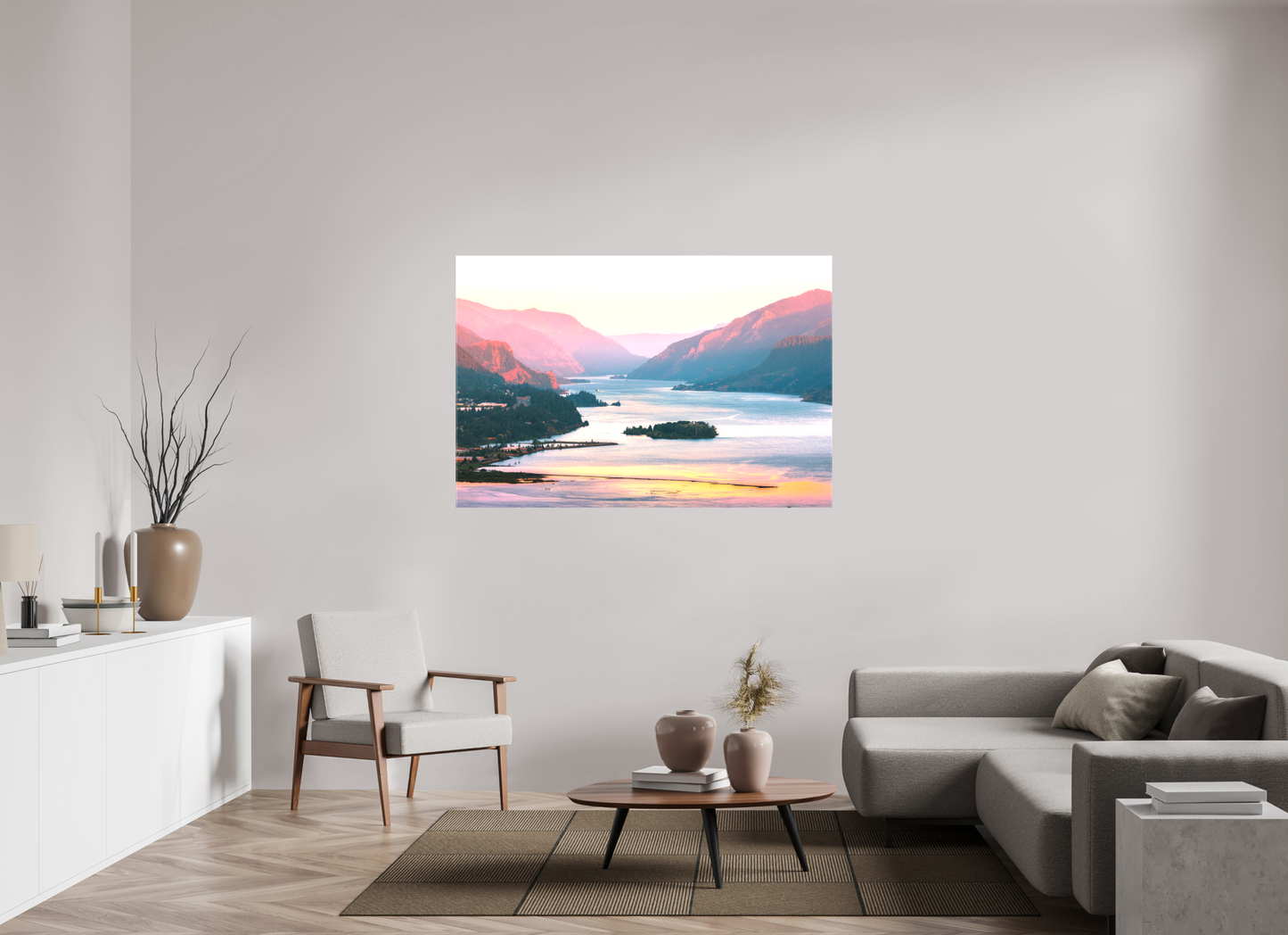 60 x 40″, Matte Canvas on Stretcher Frame fs