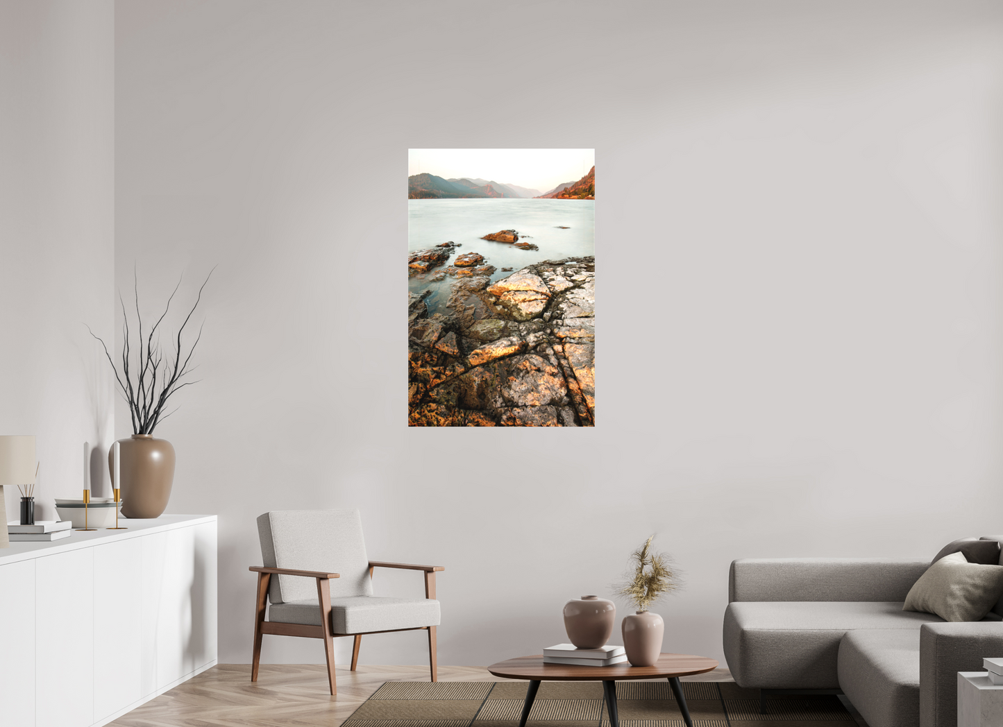 30 x 45″, Matte Canvas on Stretcher Frame Hatchery Views