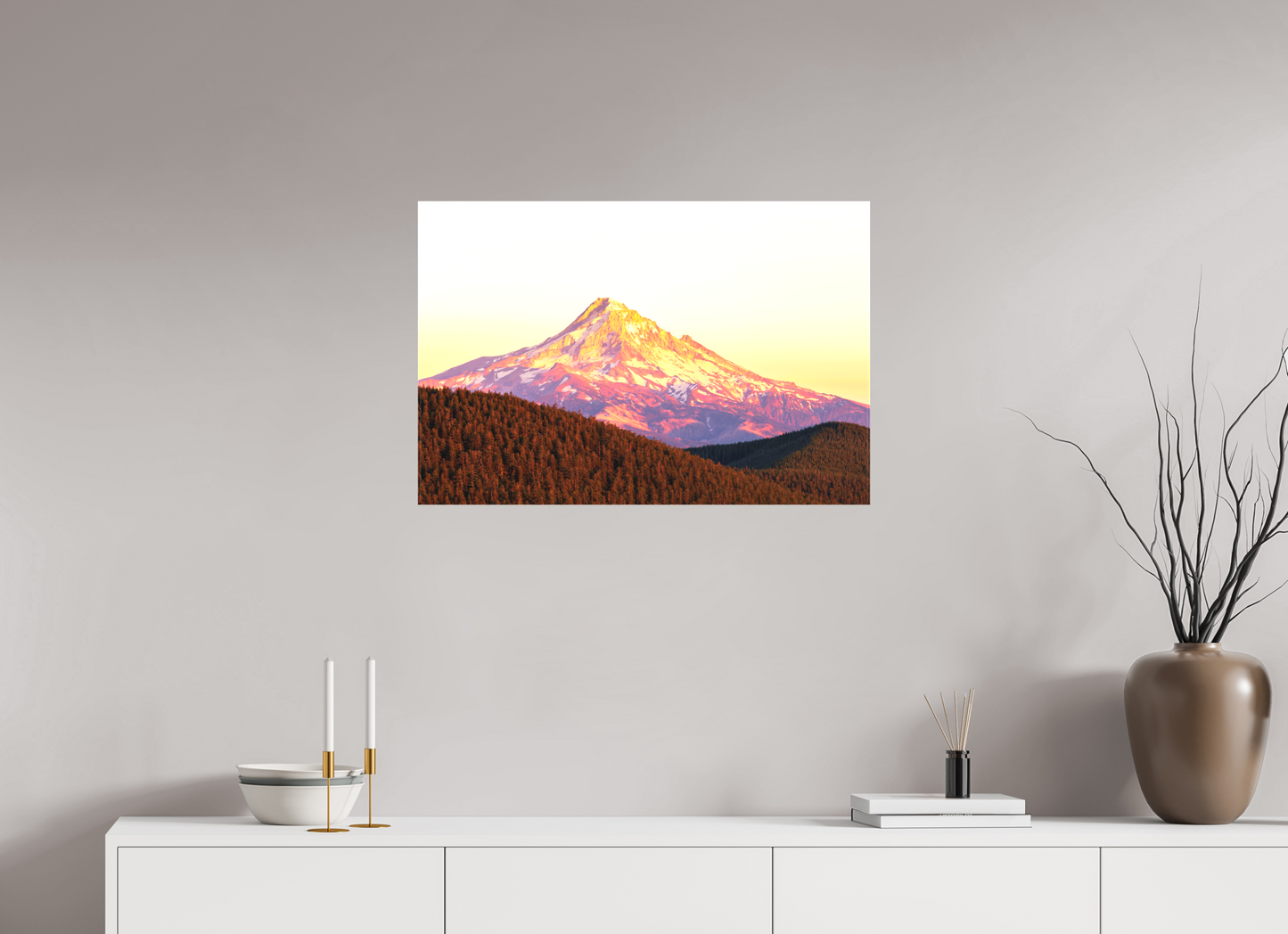30 x 20″, Matte Canvas on Stretcher Frame Views from Chinidere