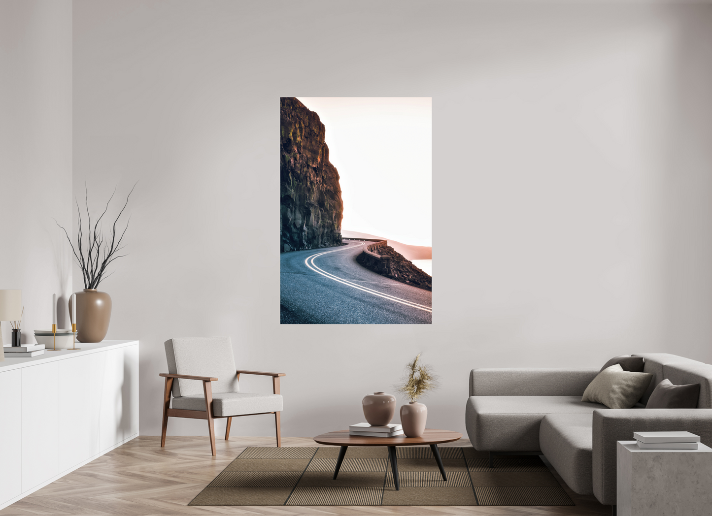 44 x 66″, ChromaLuxe HD Metal Print Simplicity